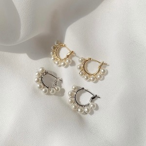 mini pearl pierce【 2color 】