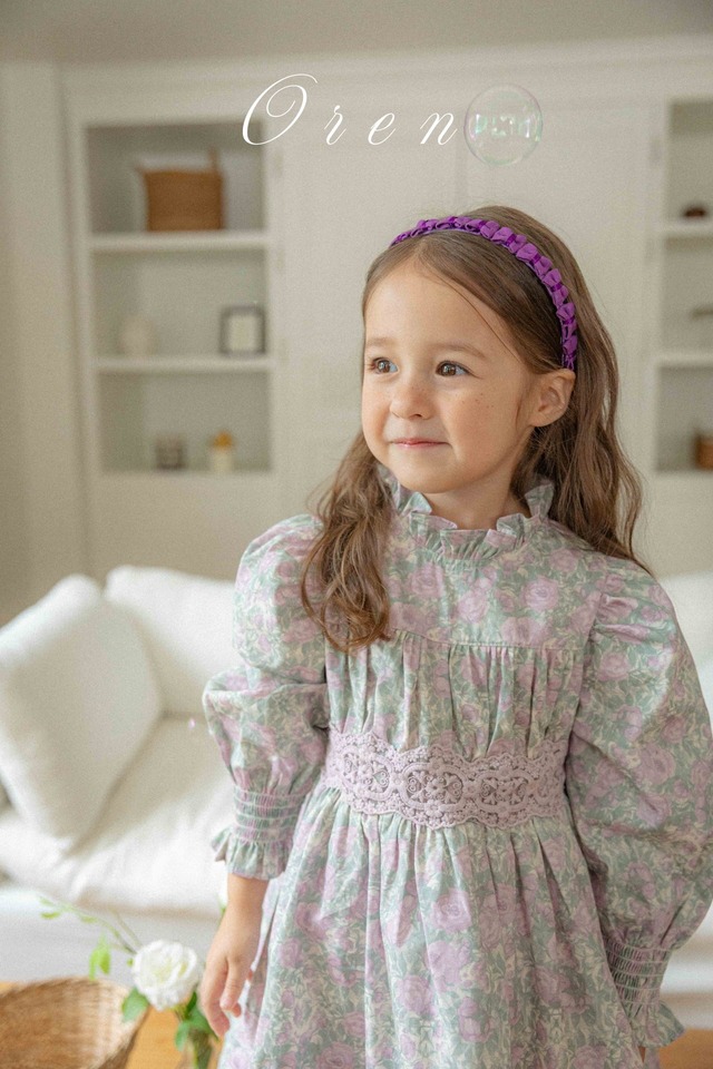 【即納】<OREN>  Fleurin flower dress