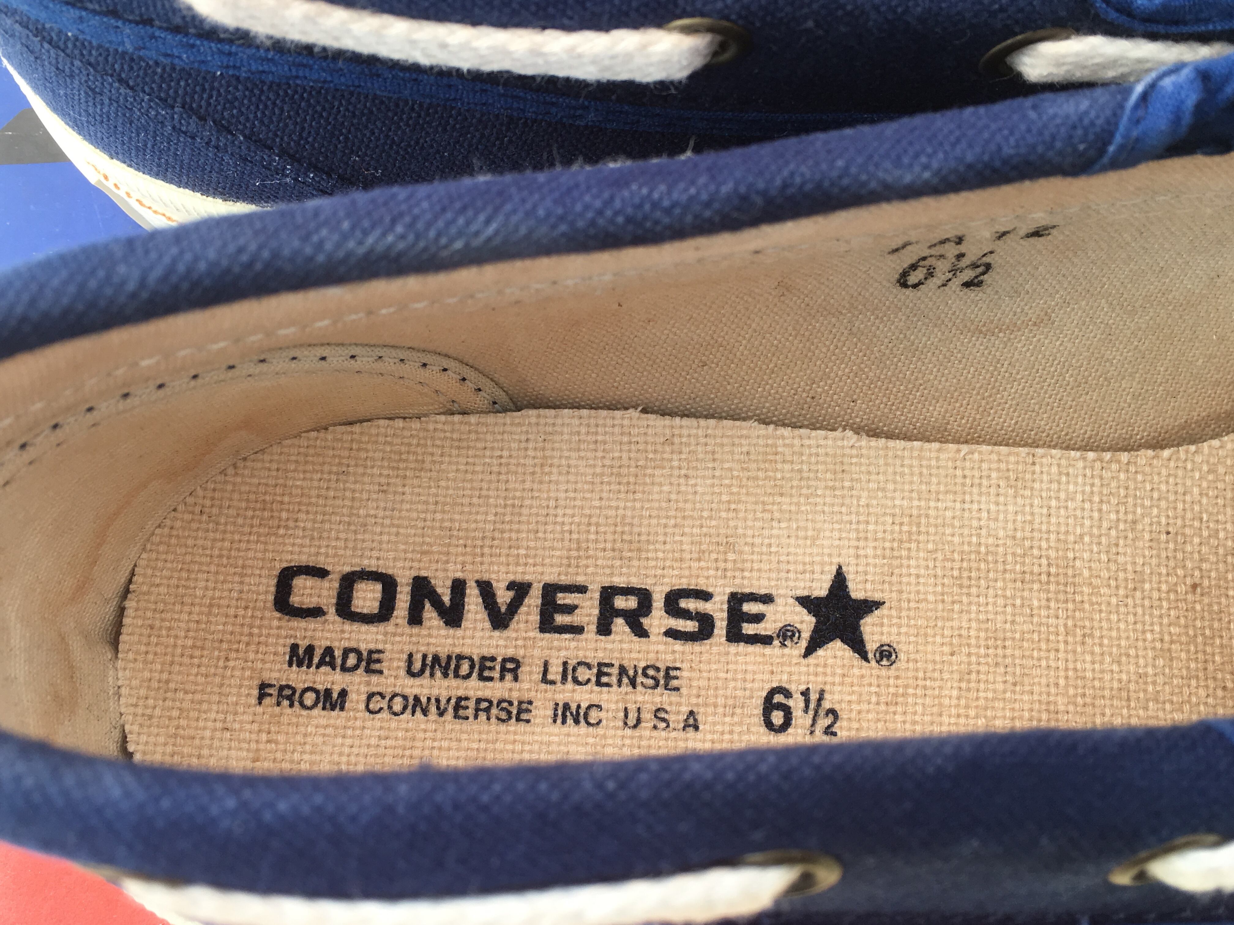 CONVERSE（コンバース） マリンスター クルーズ ネイビー 6.5 24.5cm