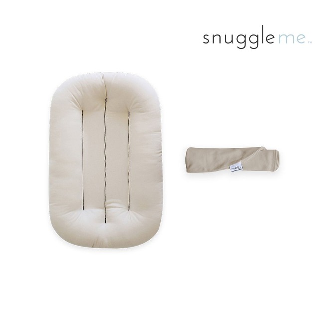 Infant Lounger + Cover Set  [ birch ] / snuggle me [スナグルミー ベビーネスト ラウンジャー ベッドインベッド オーガニック]