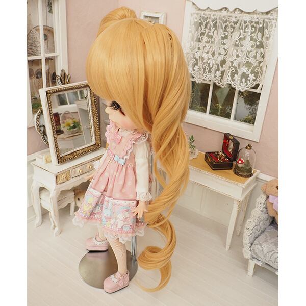 ブライス ウィッグ スパイラルツーテール HK 10インチ/ドール Blythe