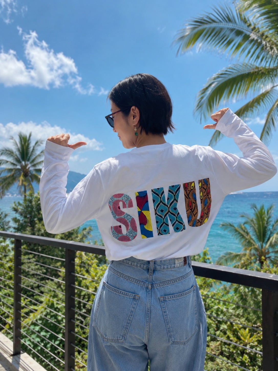 SIKUNJEMAロングTシャツ