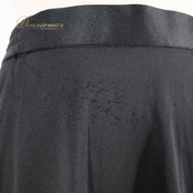 社交ダンス 衣装 Chacott チャコット スカート レッスンウェア ブラック系 日本製 レース 黒 シンプル 上品 練習 レッスン 伸縮 ストレッチ フリル かわいい ダンス衣装 イベント ステージ パーティー レディース おしゃれ