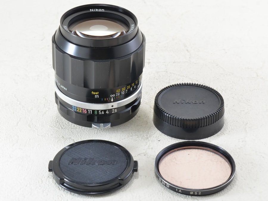 宅急便は割引特典対象! 日本光学 ニコン Nikkor-P 105mm F4 / 極上品