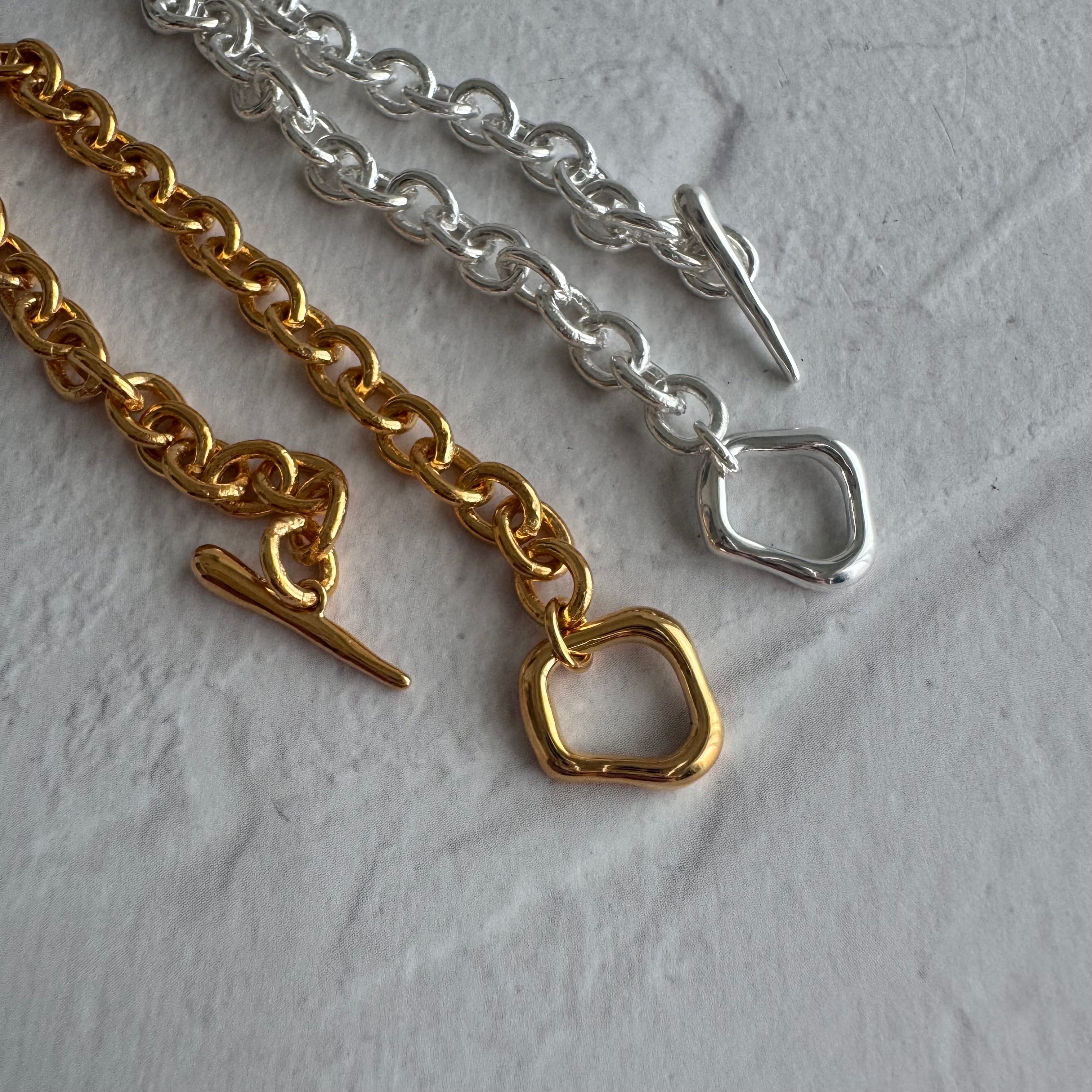 Silver925 nuance chain bracelet 0287 | #FFF