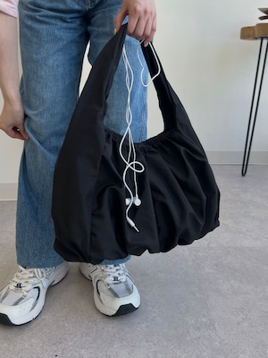 trapezoid nylon gather bag