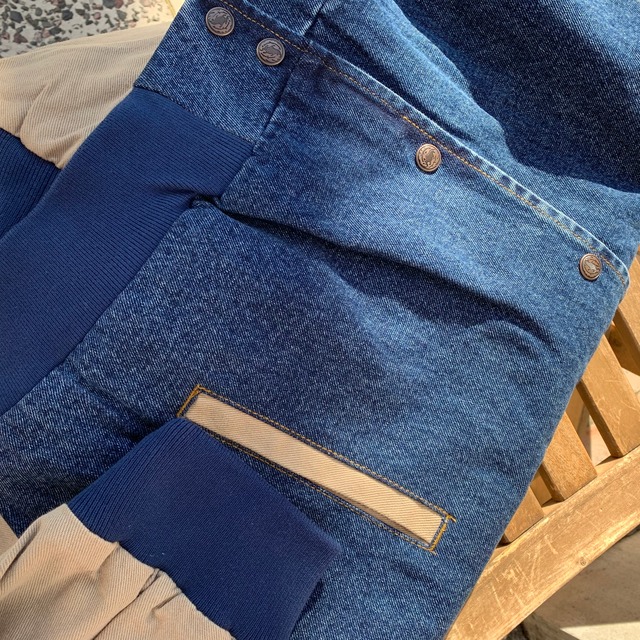 Everyone was a teenager デニムスタジャン