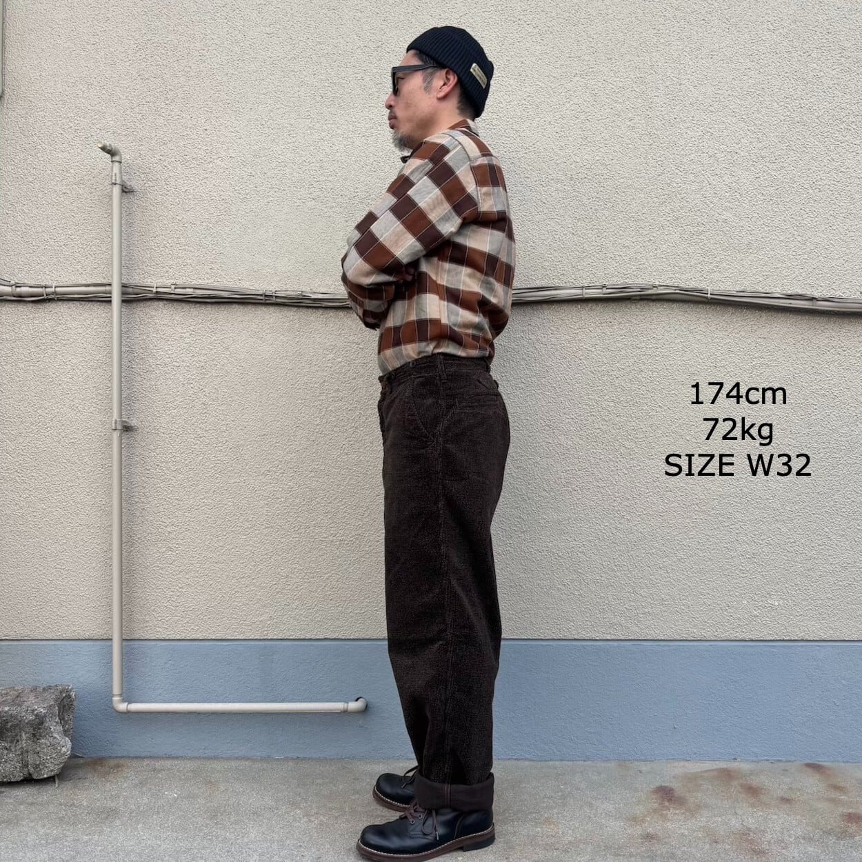 フリーホイーラーズ コーデュロイトラウザーズブラウン FREEWHEELERS / フリーホイーラーズ / 