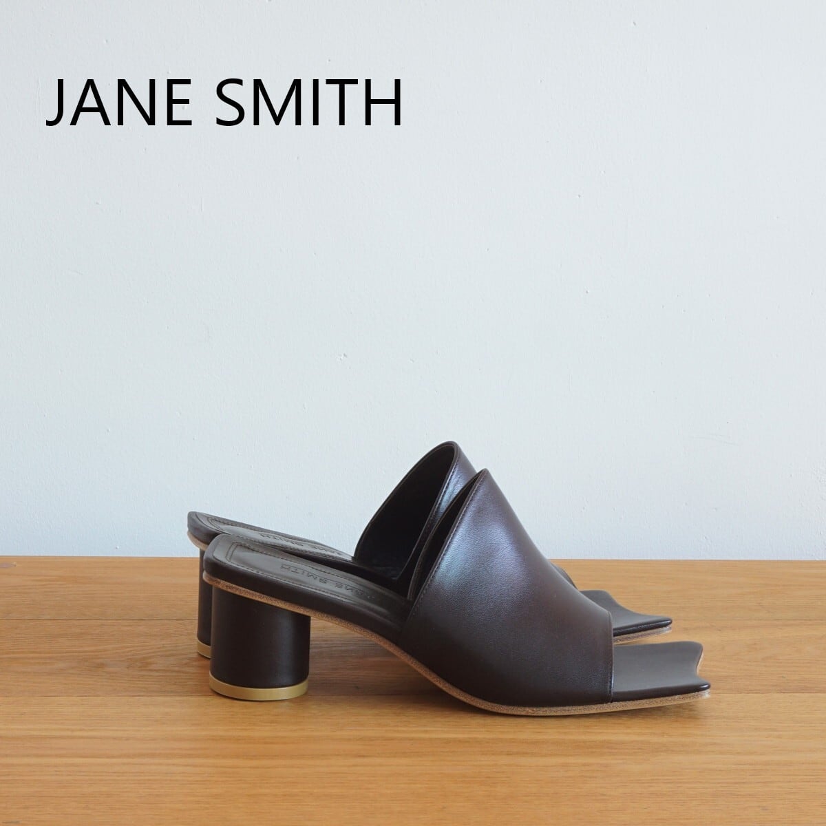 JANE SMITH/ジェーンスミス・Square Toe Sandals   a flat shop