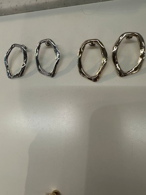 【Sea'ds Mara】Deformed circle pierce 25A4-66P