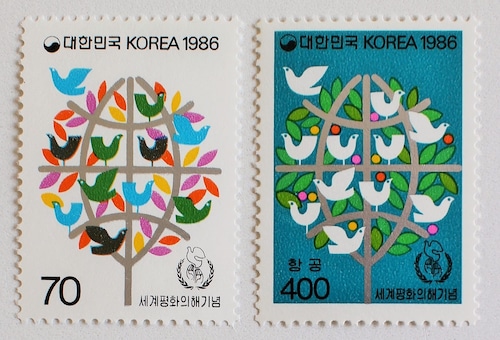 国際平和年 / 韓国 1986