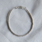 ERICKA NICOLAS BEGAY【 womens  】  navajo pearl brace (shiny) / 3mm 17cm