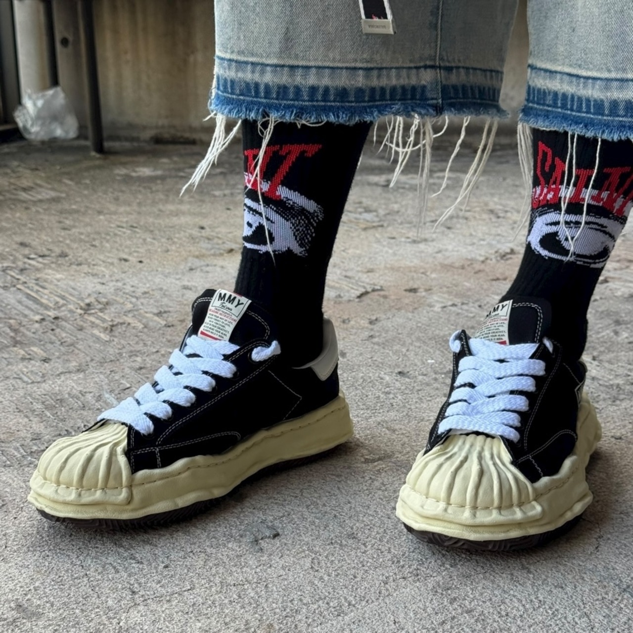 【Maison MIHARA YASUHIRO】BLAKEY/ original sole canvas Low-Top Sneaker - 11