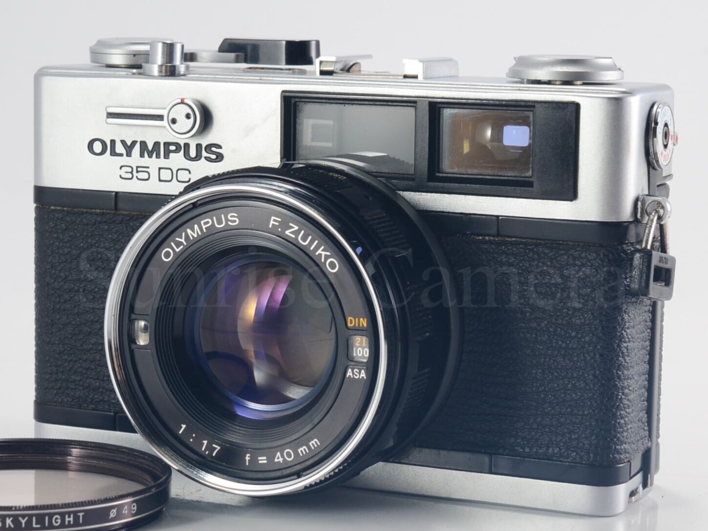 OLYMPUS 35DC / F.Zuiko 40mm F1.7 前期型 整備済 ネガフィルム付