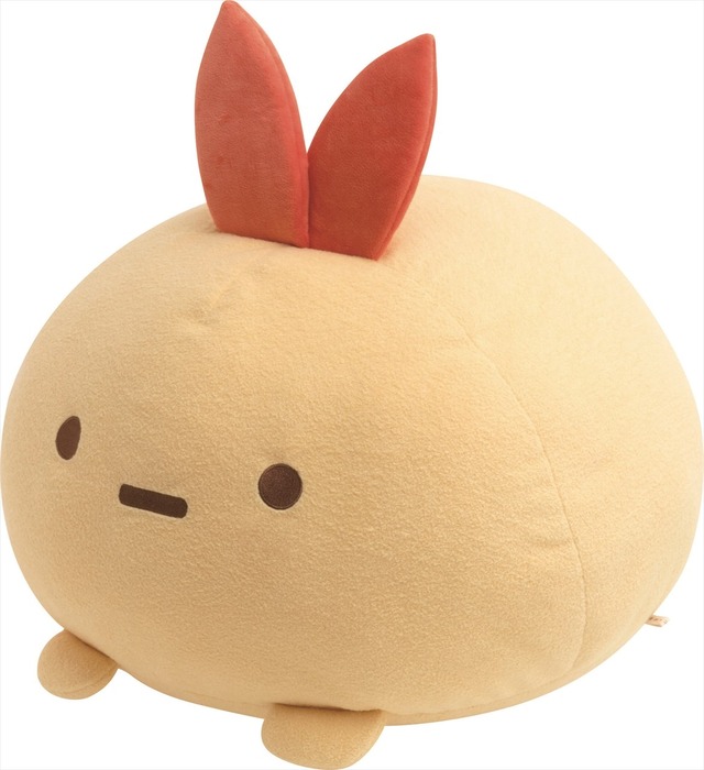 すみっコぐらしスーパーモチモチ大福クッションMえびふらいのしっぽ(7444282)