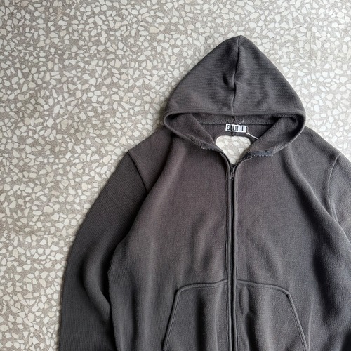 GOOD ENOUGH / 99’s zip knit hoodie size L