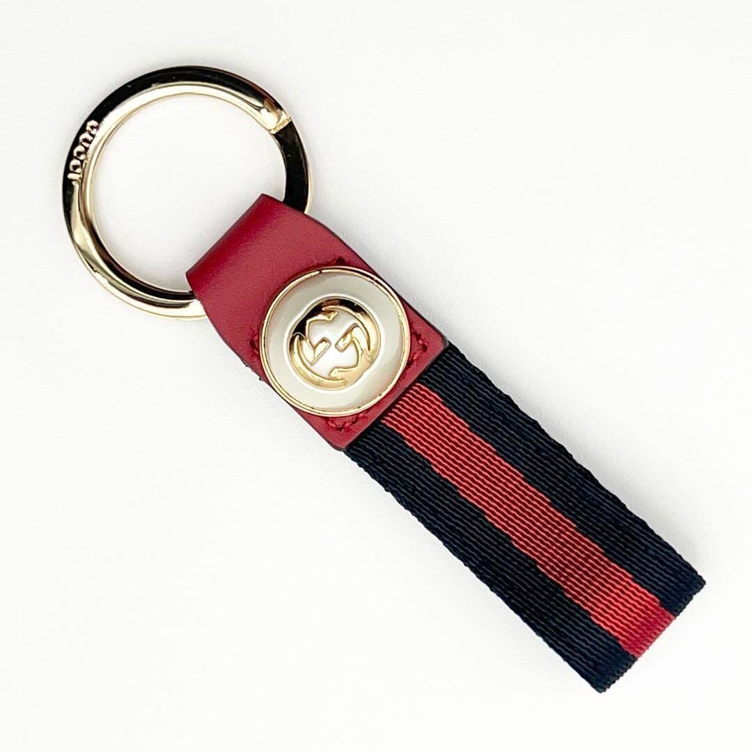 超美品】グッチ レディース キーホルダー キーリング キーケース