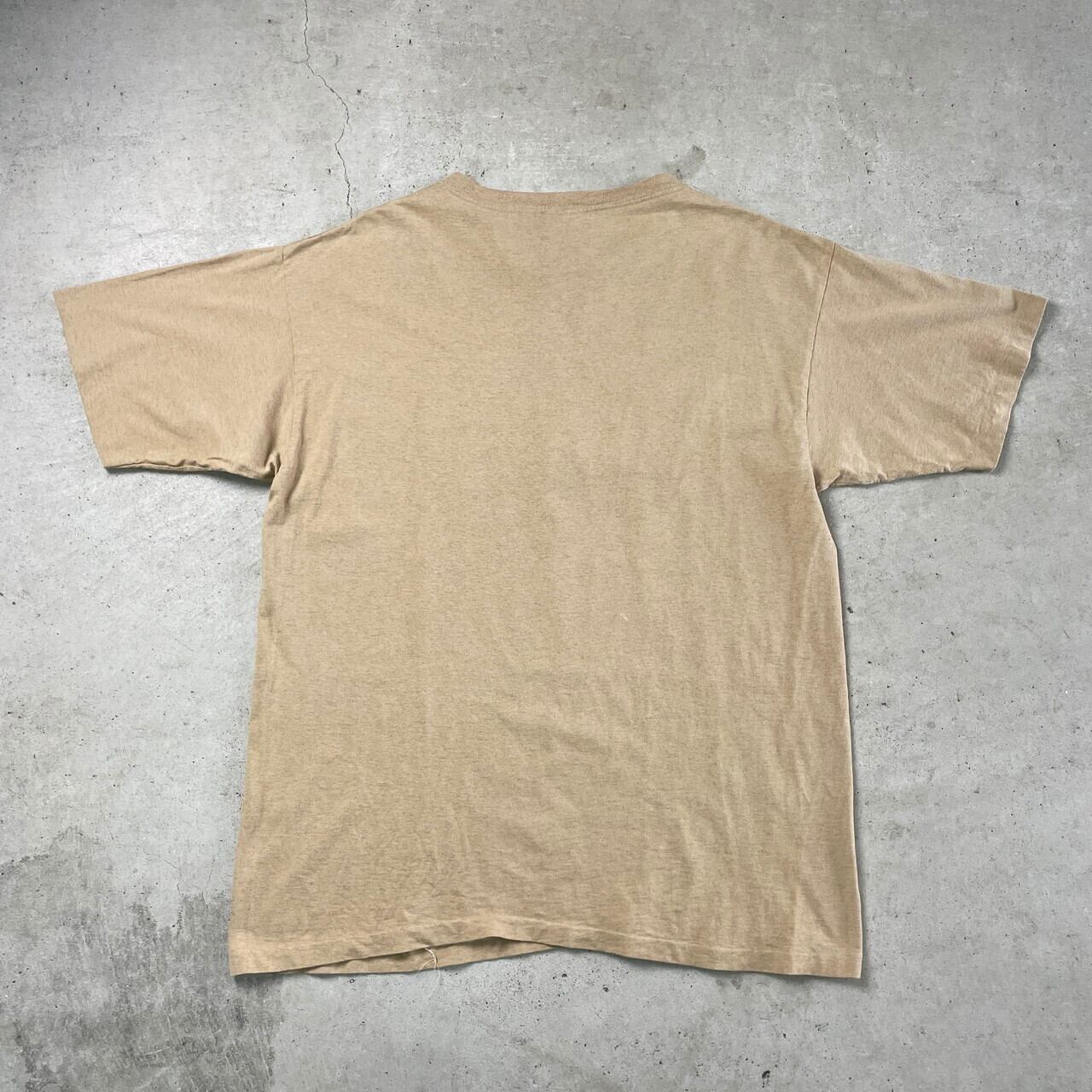 USA製 90年代 KEY LARGO フィッシング 魚 刺繍Tシャツ メンズXL 古着