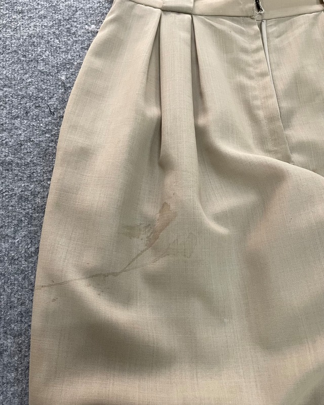 【Dior】2-pleats colored slacks