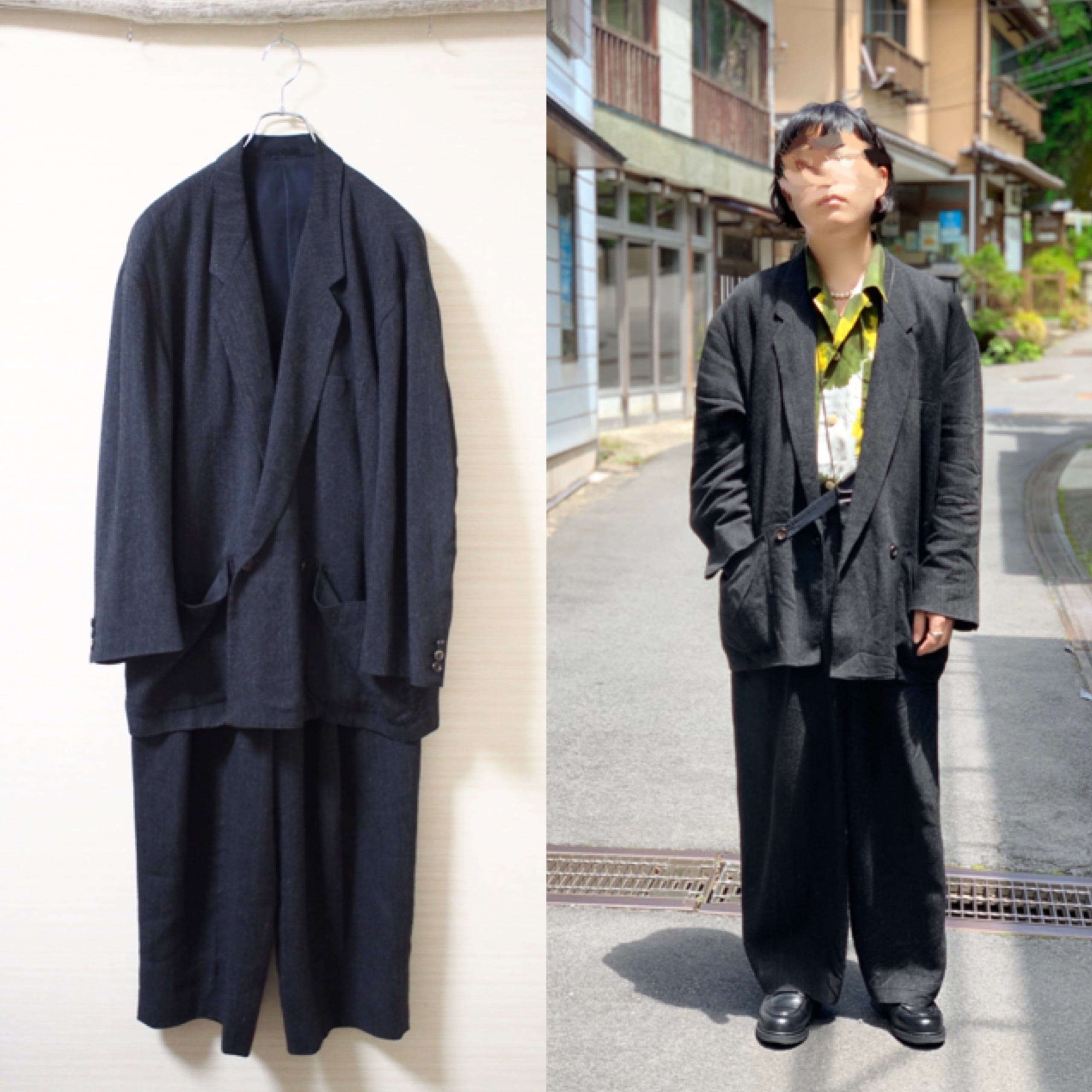 試着程度 80s comme des garcons homme 着飾れ セットアップ