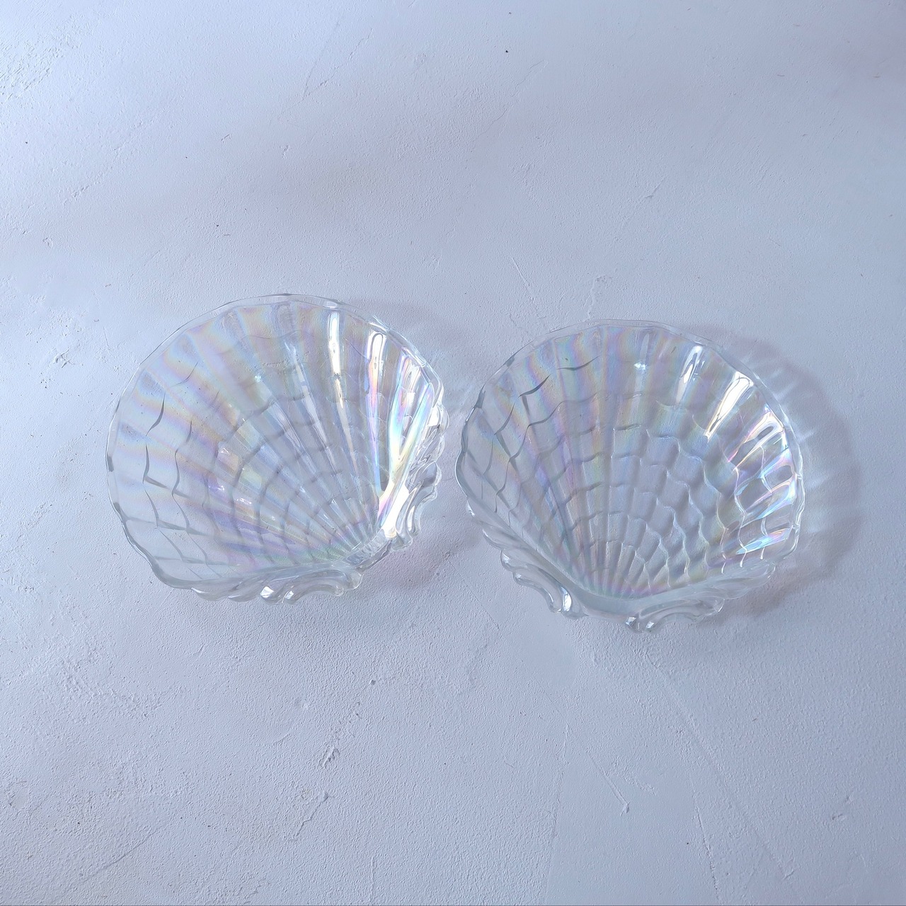 マーメイドなガラスの大皿