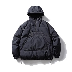 Winter Hooded Down Puffer – 90% White Duck Down, Loose Fit Unisex Jacket (FD066)