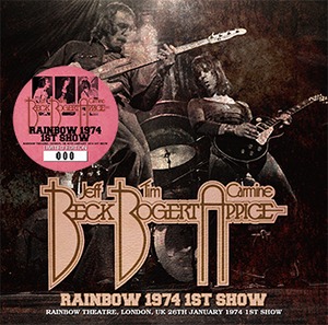 NEW BECK, BOGERT & APPICE  RAINBOW 1974 1ST SHOW [3rd Press]　  1CDR+1DVDR  Free Shipping