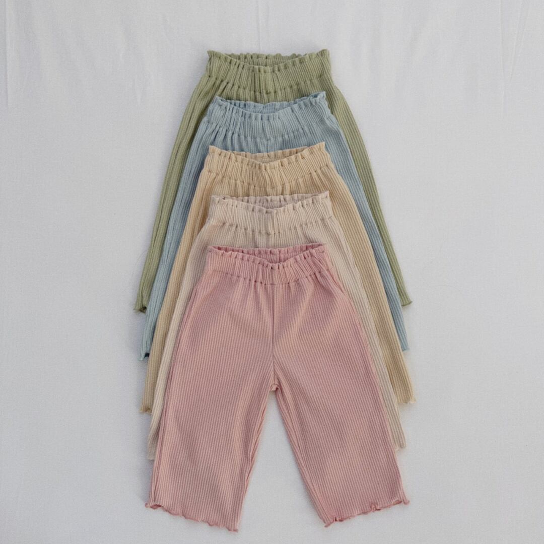 【予約】Ribbed Pants / aladin kids