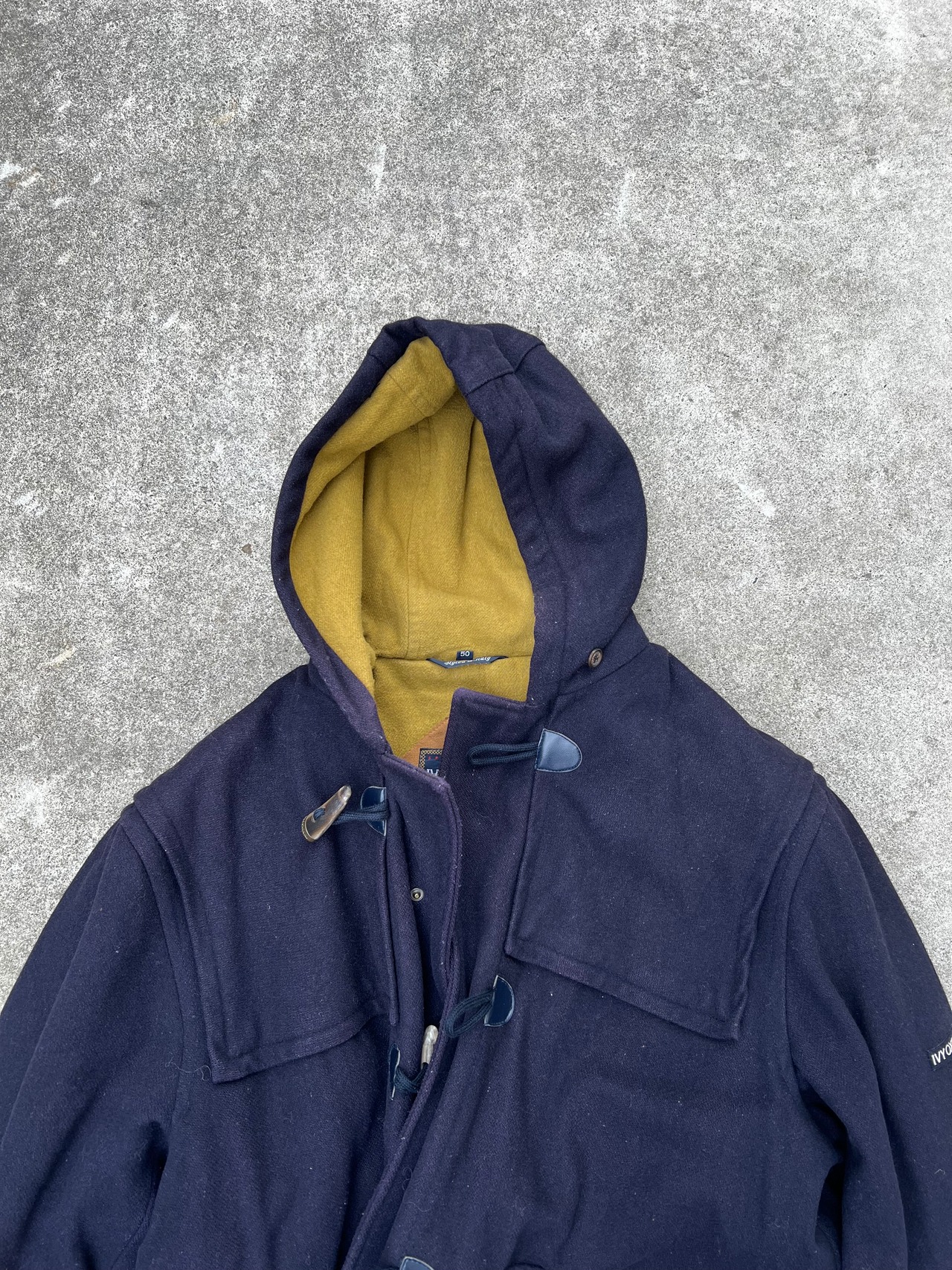 "Made In Italy" 1990s- Mad Color Duffle Coat