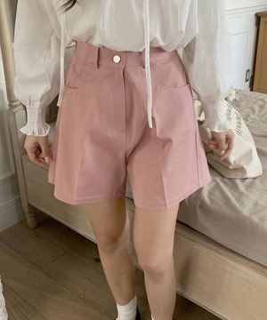 《即納商品》cheer short pants (khaki / pink / ivory)