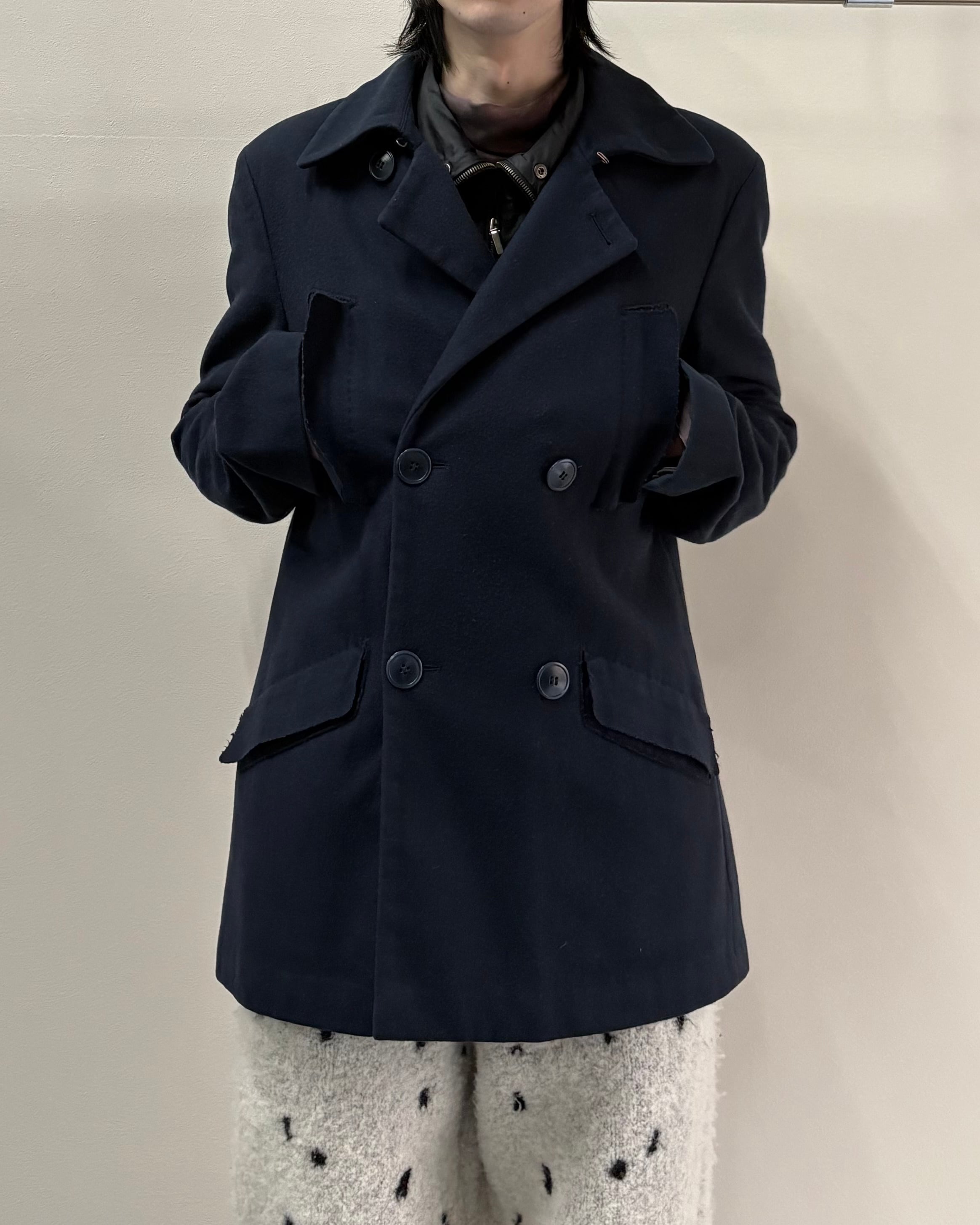 マルジェラ　ピーコート　デッドストック！！ 2009AW/Martin Margiela】Deconstructed Pea Coat | blendmarket
