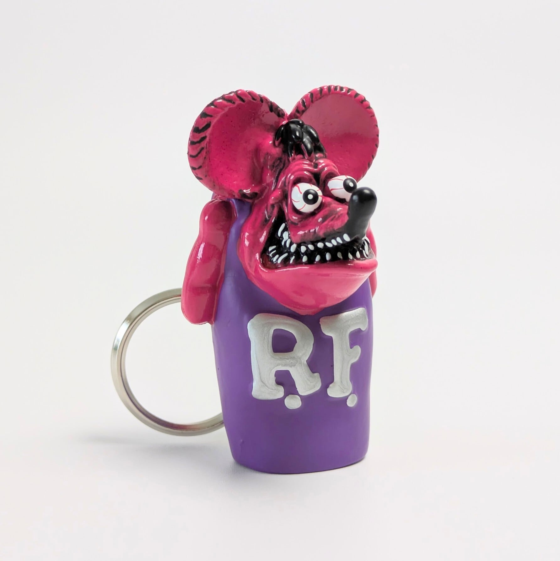 【 RAT FINK( ラットフィンク )】 Lighter Cap KeyHolder ( ライターキャップキーホルダー ) 〚アメリカン雑貨 アメトイ〛
