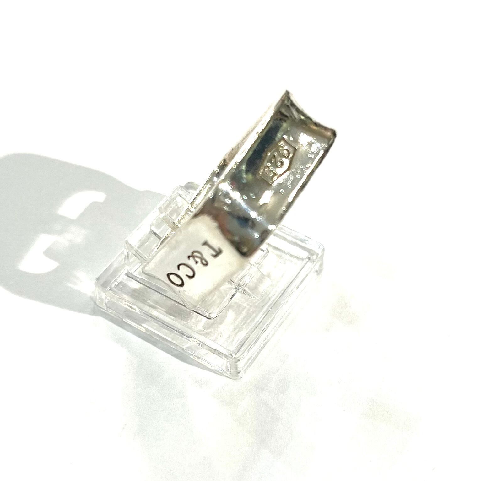TIFFANY&CO.】【約16-17号 】2528 希少1837 スクエアリング／シルバー