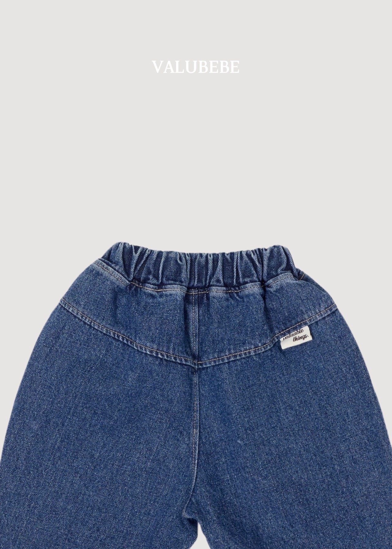 【valu bebe】 カットアウトデニム インディゴ（70〜90cm） - 3