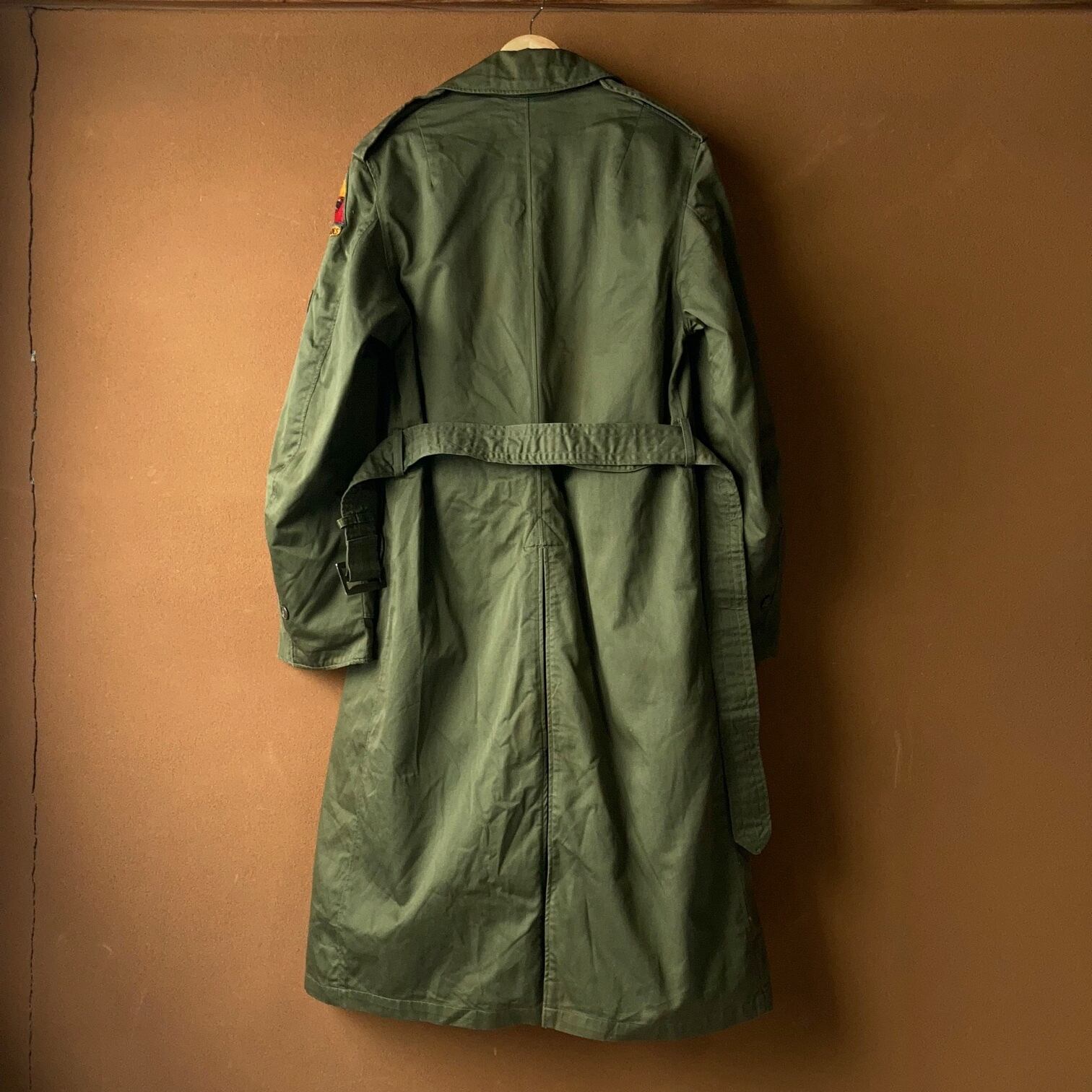 1950's M-1951 トレンチコート ARMY GREEN ワッペン、ベルト、ライナー