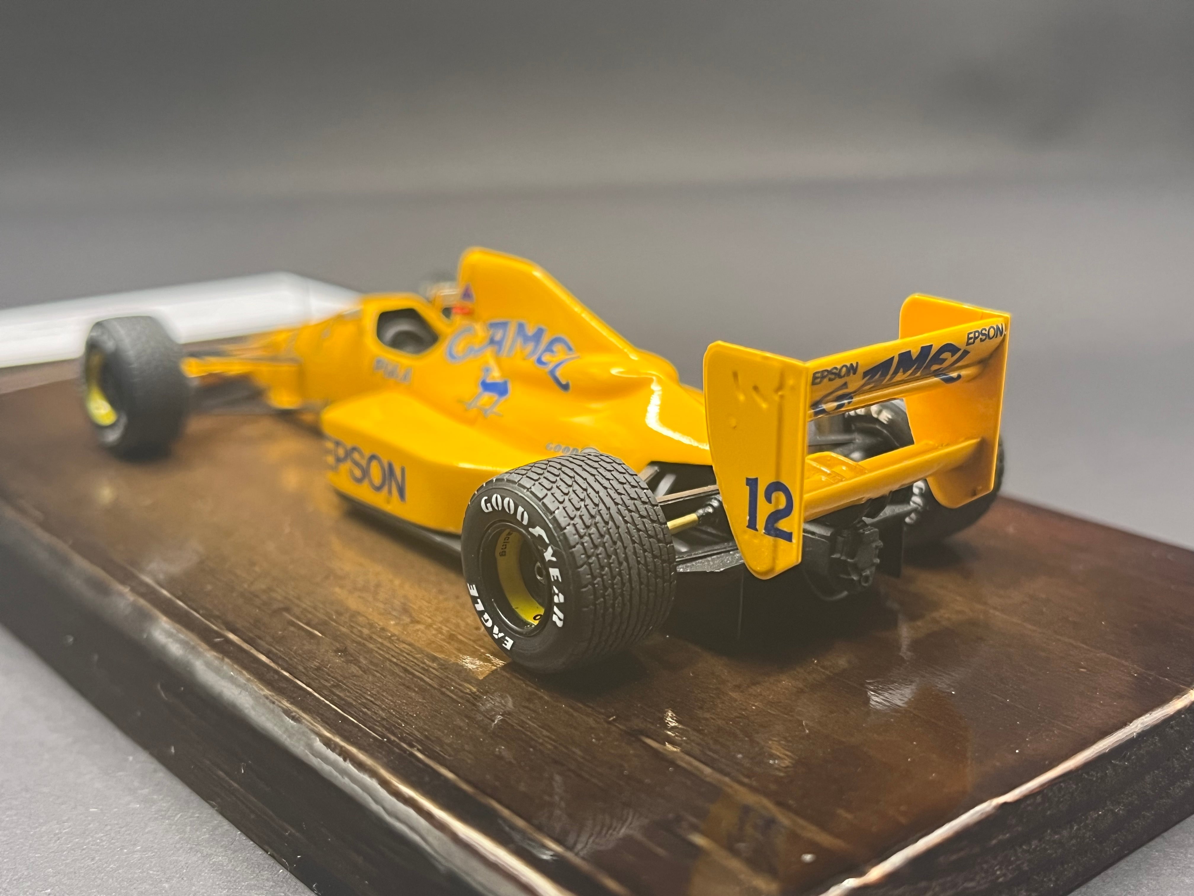 1/43 Tameo ロータス101ジャッド 中嶋悟 オーストラリアGP ファステ