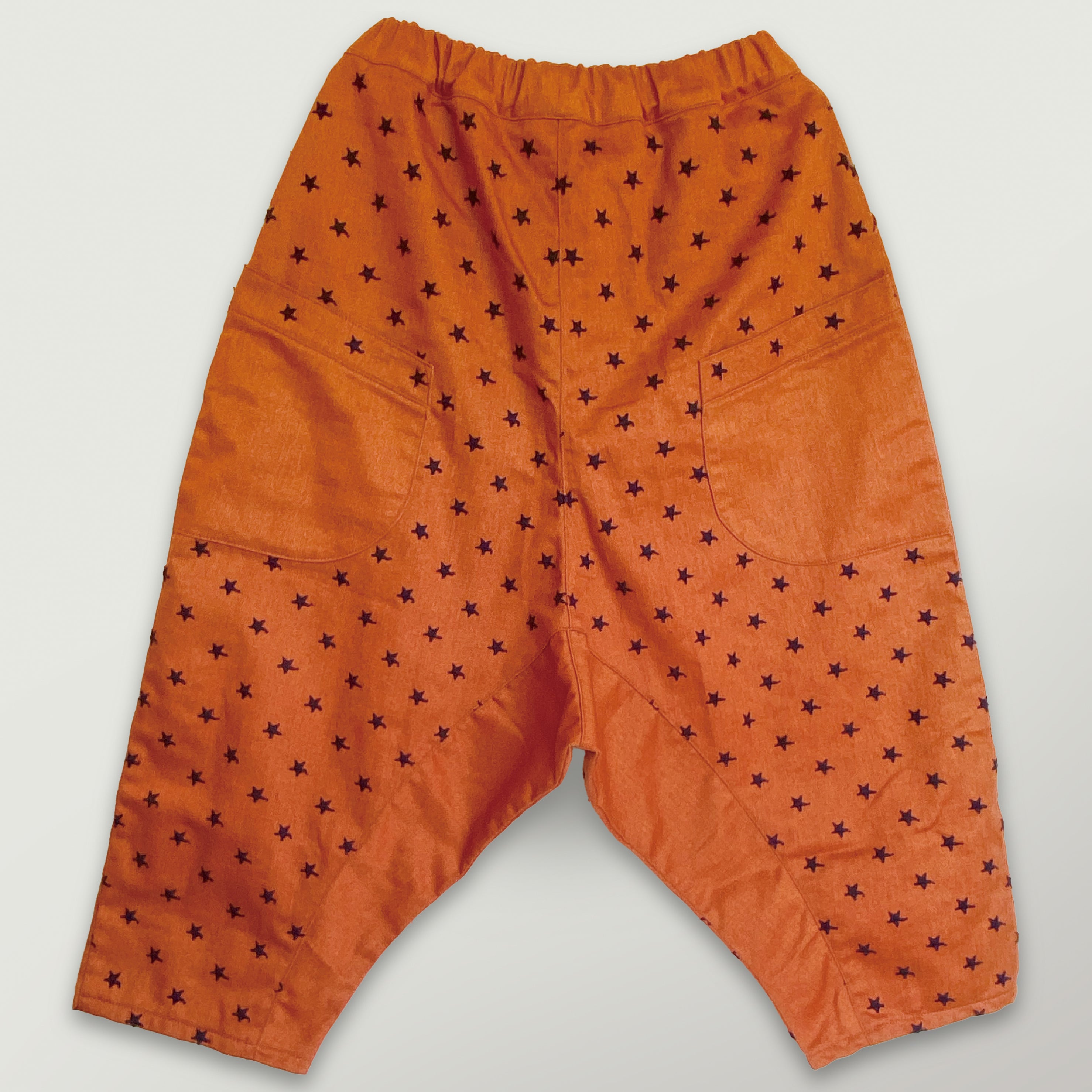 オールドデニムのサルエルパンツ