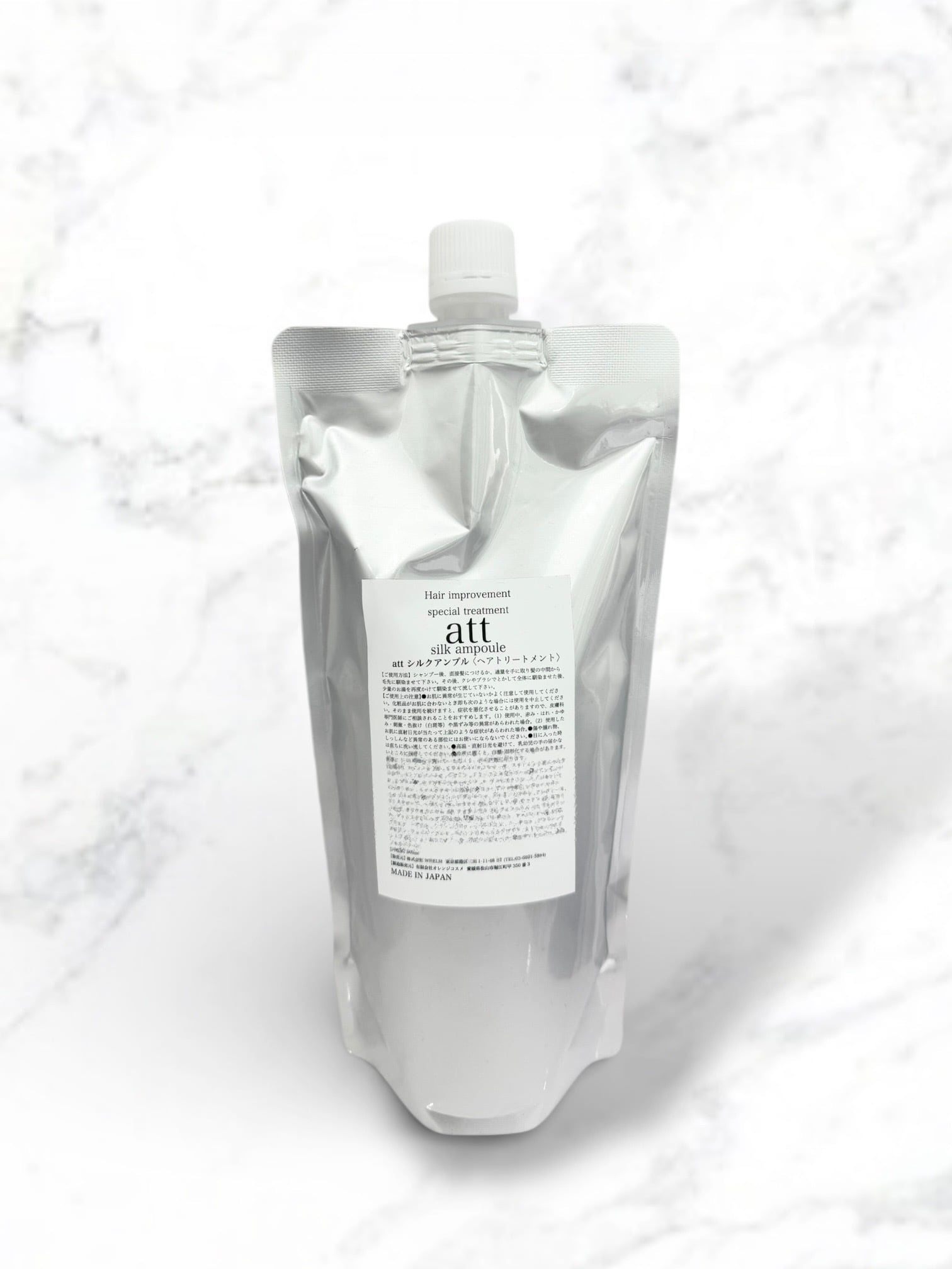 att シルクアンプル 詰め替え500ml | WHELM