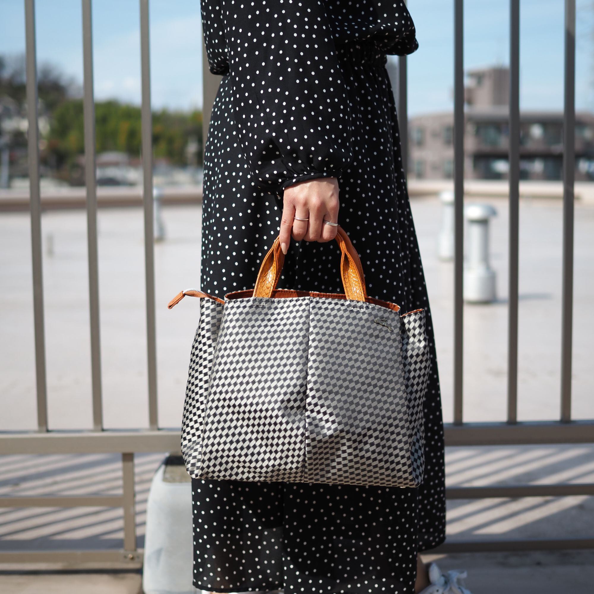 2Wayハンドバッグ HIML-0317SN(075207) チャコールグレー