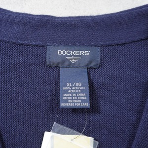 DOCKERS acrylic cardigan XL 古着