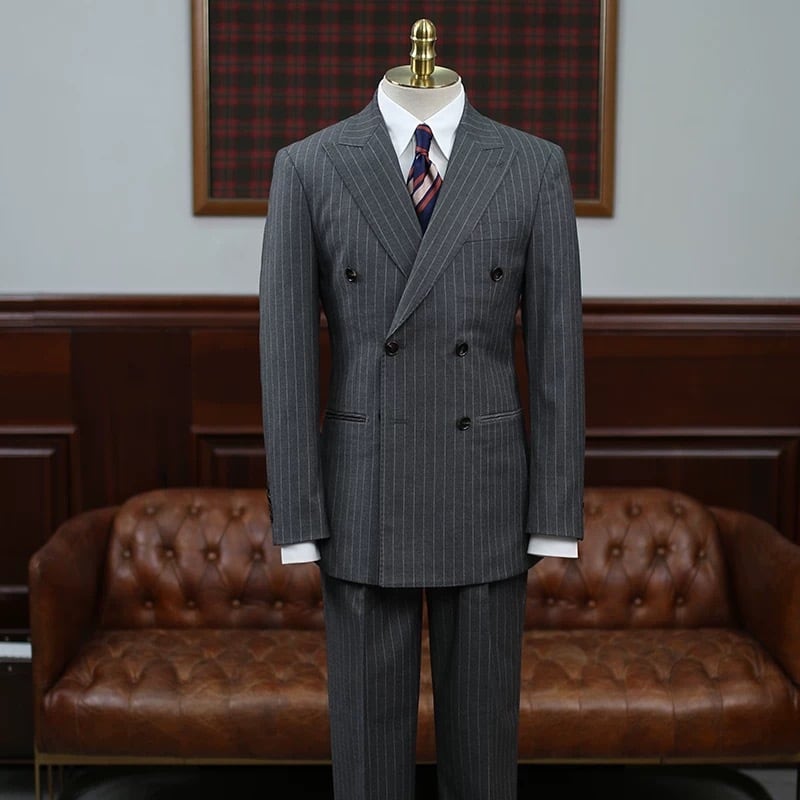 イタリア製 00s GUCCI ダブルブレスト ストライプ スーツ ウール 48 楽天市場】グリーン（ブランドグッチ）（スーツ｜スーツ・セットアップ