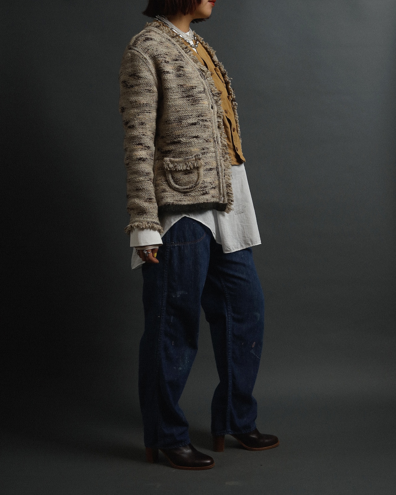 1999's Chanel / Knit Jacket - 1 Green