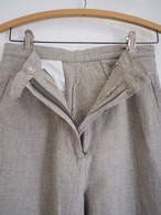 L.L.Bean Linen Cotton Houndstooth Trousers