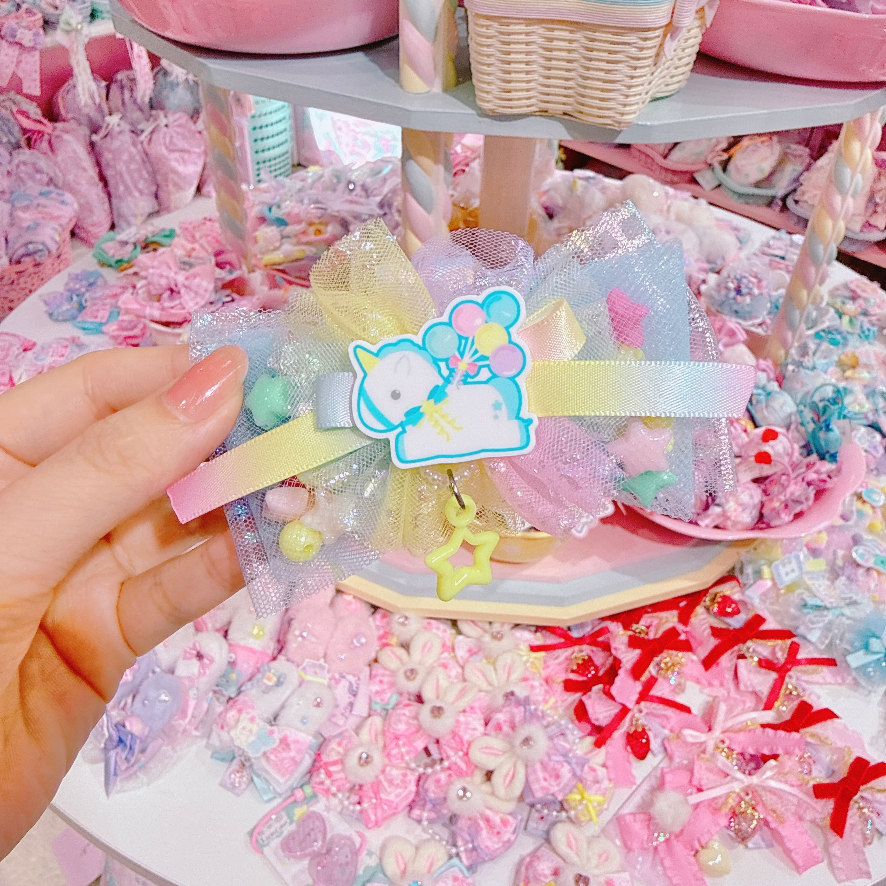 【P6】9-26シャカシャカヘアクリップ