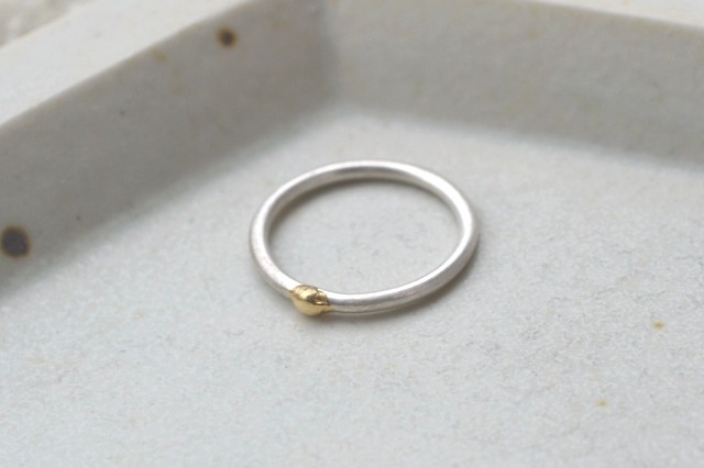 tsunagu　2.0mm 　(SV/K18)　Ring