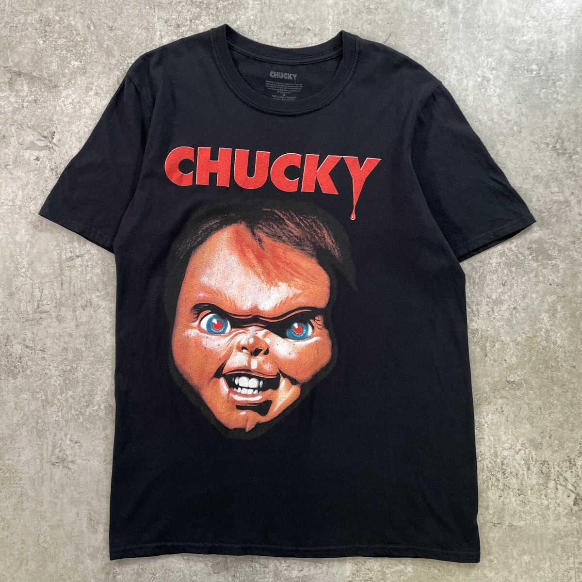 の*る様 チャイルドプレイ　チャッキー　tシャツ 90s anvil アンビル CHILD'S PLAY チャイルドプレイ CHUCKY チャッキー 映画 ホラー