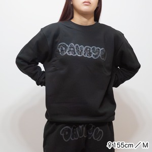 DAVRYU leopard BBB CREW [ブラック]