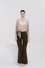 《裏起毛》Refined fleece Flare Leggings【3 colors】