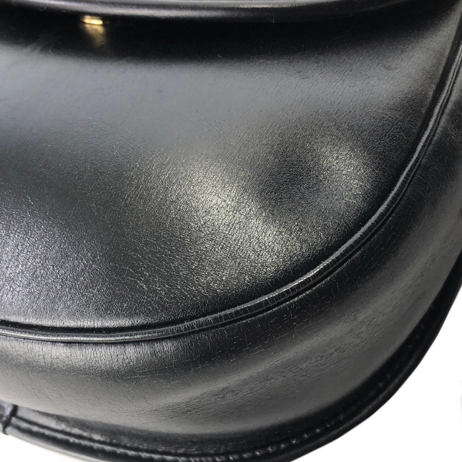 GUCCI グッチ GG型押し レザー ラウンド クロスボディ ショルダー