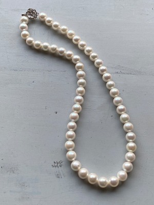アコヤ貝真珠8ミリ一連ネックレス